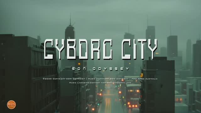 CYBORG CITY Blade Runner Music Vibes： Futuristic Soundscapes.
