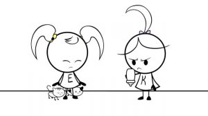 Bad Cats Learn with Emma & Kate - EK Doodles Funny Animation
