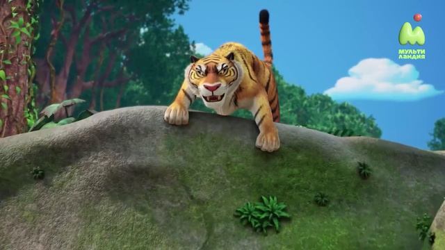 Маугли и Акира. Новые приключения - Adventures of Akira and Mowgli - Трейлер мультфильма