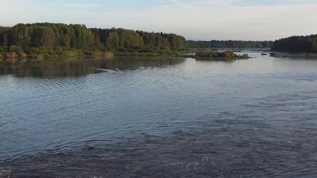 Шексна. Причуды осеннего тумана. 3-ий день круиза Москва-Валаам-Петербург.