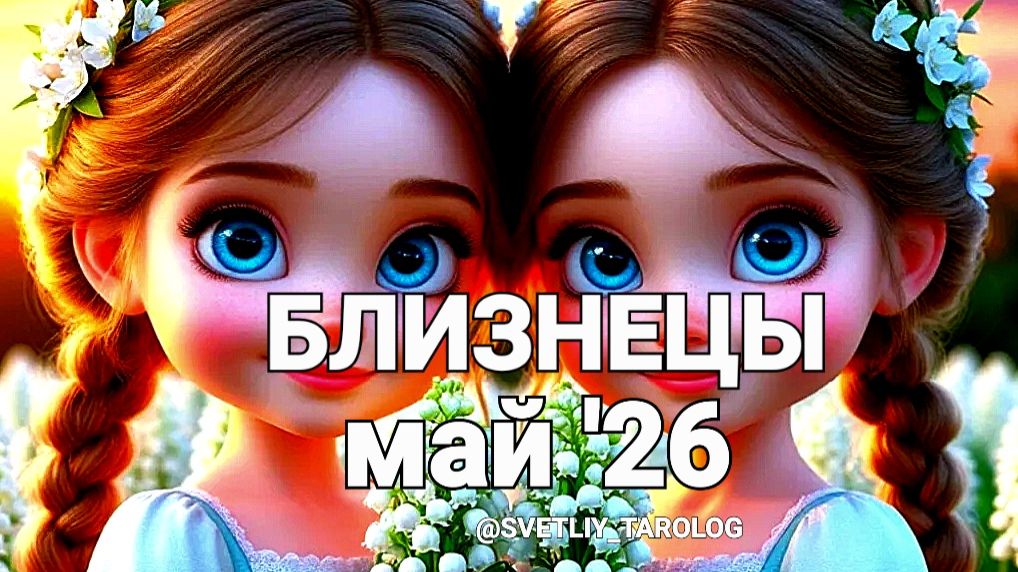  БЛИЗНЕЦЫ. МАЙ 2026 год 