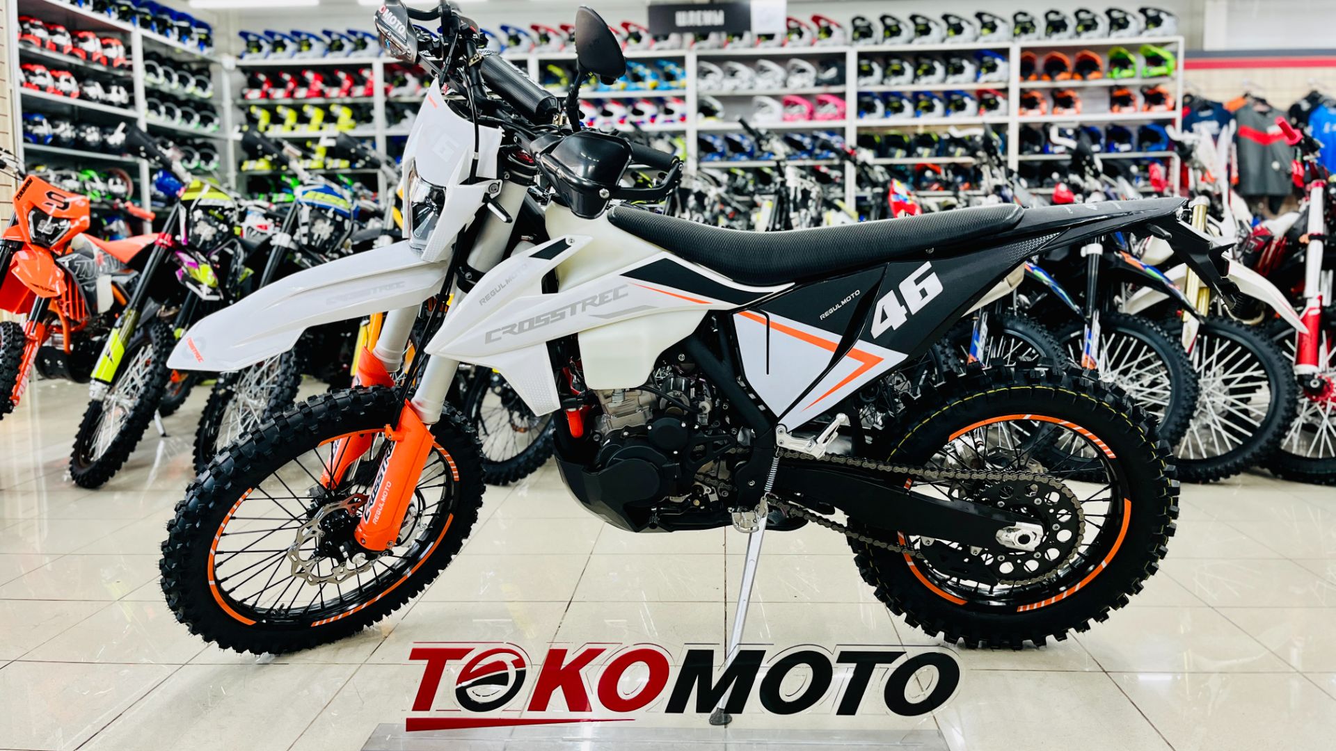 Мотоцикл Regulmoto Crosstrec NB350 с ПТС Белый