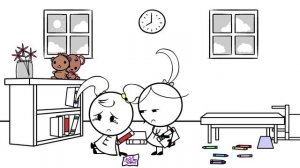 Reading with Emma & Kate - EK Doodles Cute and Funny Animation