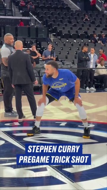 Ничего необычного, просто Стеф Карри опять за старое — фирменный трюк от шэфа 👨🍳
