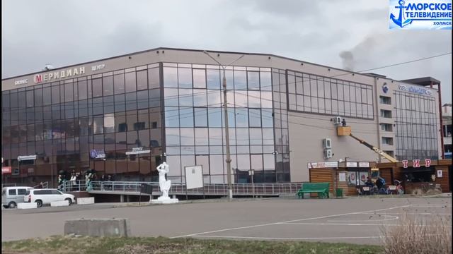 Торговый центр и гостиница открылись на Приморском бульваре города Холмск