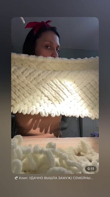 Время творить! Вяжу самый мягкий и теплый поедик