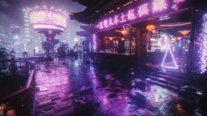 Cyberpunk 2077 Ambient Music ＂8D＂ [100% IMMERSION] Listen While You Play... Or Sleep!-(1080p24)