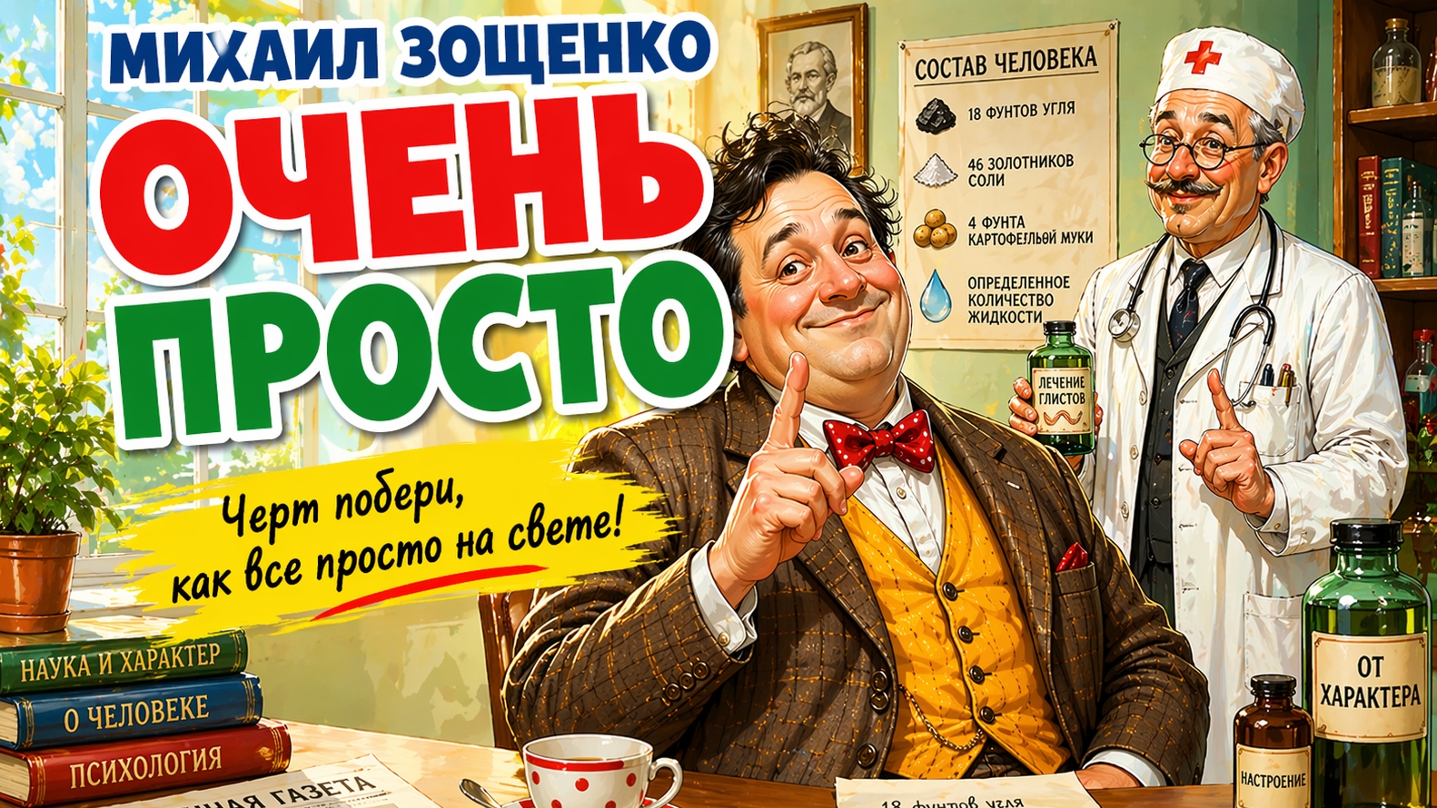 Зощенко — «Очень просто» | Аудиокнига • читает Сергей