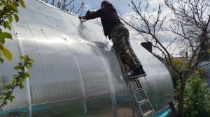 Каплевидная теплица,как я собирал теплицу,это будет оранжерея,мечта с детства.