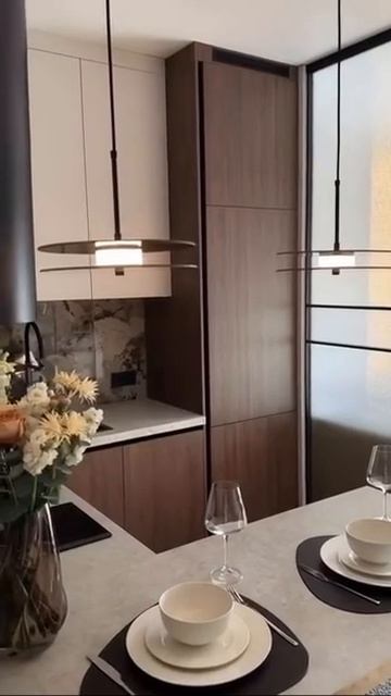 Квартирастудия 26 кв.м. 

Компактная но продуманная. Как вам такой вариант оформления пространства