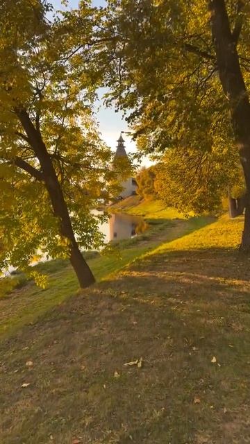 Величественный Псковский Кремль