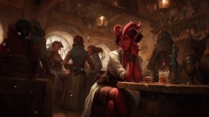 Таверна Тифлингов - Расслабляющая музыка и атмосфера из игры Baldur’s Gate 3, фоновая музыка