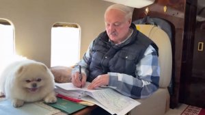 Эксклюзивные кадры из вертолета Александра Лукашенко