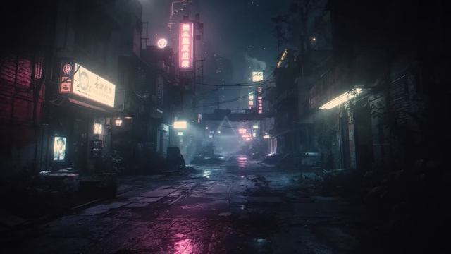 Rusttown： Dark Cyberpunk Ambient ｜ The Perfect Soundtrack for Cyberpunk 2077