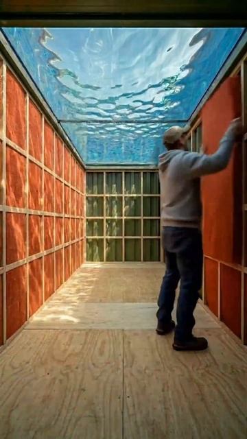 Я построил потайную комнату под домашним бассейном