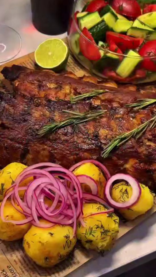 🍖 Ребрышки барбекю