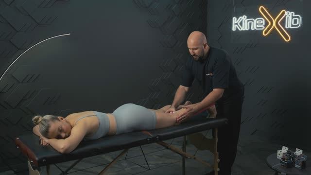 Тейпирование икроножной и камбаловидной мышц с KineXib: снимаем боль, отёки и усталость ног