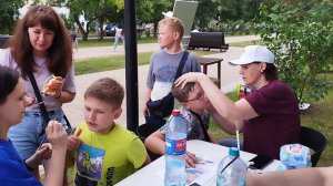 Юбилейный бульвар "С любовью к Сормову".Аквагрим 2