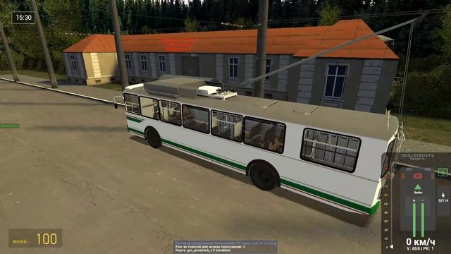 Как научиться запускать троллейбус АКСМ 101 в Гаррис Мод