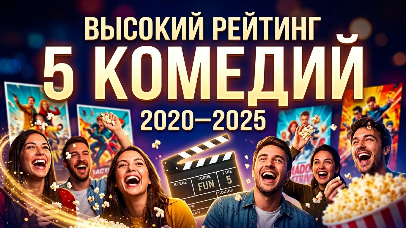 5 хитов комедийного жанраПоднимаем настроение 20202025
