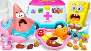 РАСПАКОВКА УДОВЛЕТВОРИТЕЛЬНЫХ ИГРУШЕК ГУБКИ БОБА, СКОРОЙ И ДОКТОРА ASMR