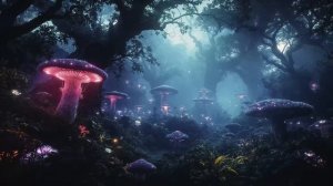 The Forbidden Forest 🔺 A Cyberpunk Ambient Escape for When You Want to Get Lost