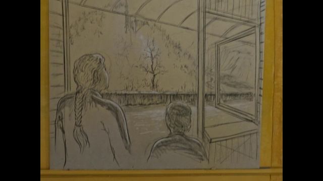 Иллюстрации к главе второй книги о Новостранниках -- Дорога и дождь в изменении некоторых деталей