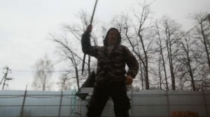 Изучаю новые движения палкой