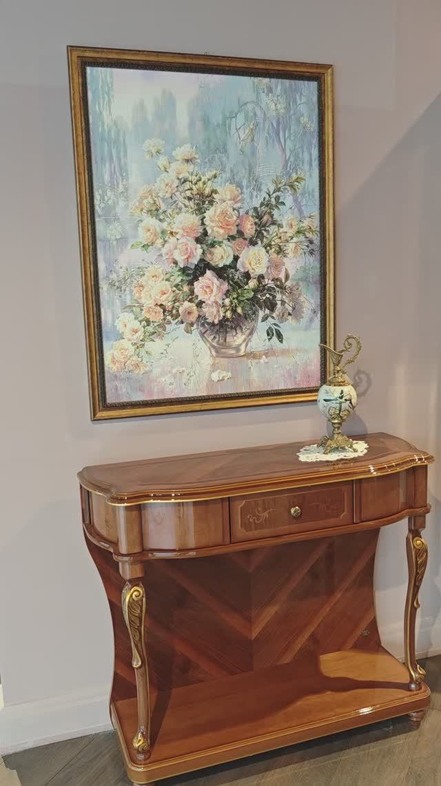 Стол консольный Флориана интарсия