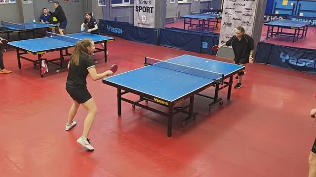 3..8 Виноградов/Шарый (1081) - Буханов/Радченко (997) 19.04 БЛИЦ-турнир МИКСТ настольный теннис