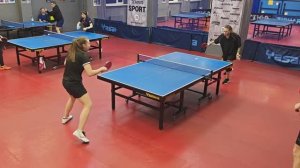 3..8 Виноградов/Шарый (1081) - Буханов/Радченко (997) 19.04 БЛИЦ-турнир МИКСТ настольный теннис