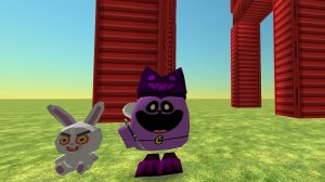 как сделать скин Кэт НЭПа из Поппи плейтайм 3 в Chicken Gun