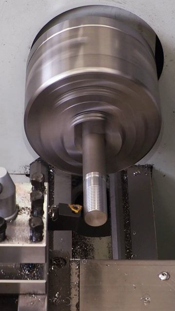 TurnMaster 1830 MB1 и Mach3: нарезаем резьбу M16!