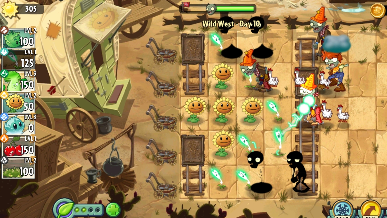 Plants vs Zombies 2 | The Wild West