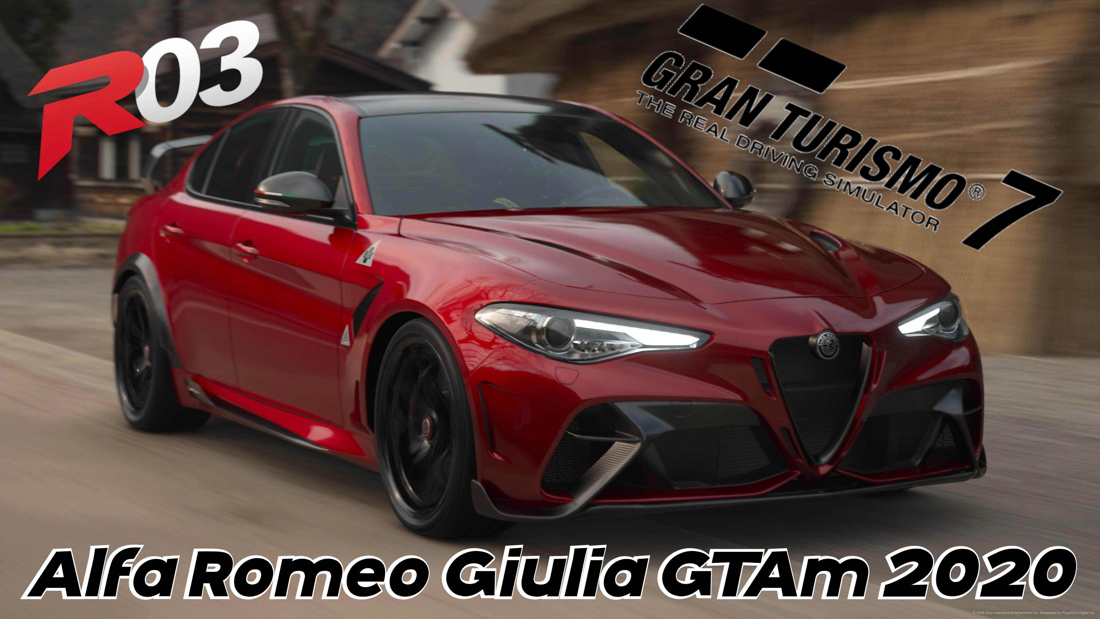 «Gran Turismo 7 — Итальянская страсть в Alfa Romeo Giulia GTAm 2020!»