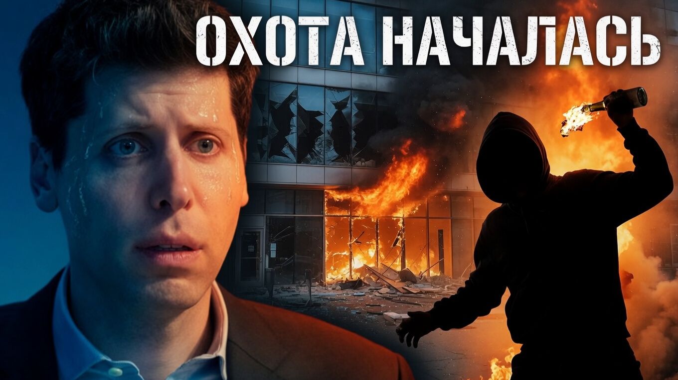 Коктейль Молотова для Альтмана война против ИИ уже не метафора