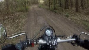 Motoland legend 300. Съезд на бездорожье. Тест камеры на плече. Комментирует не профессионал