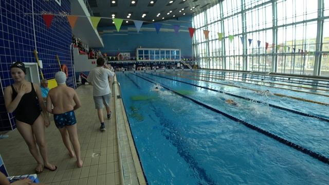 190426 50м вс 6класс Горягин Елисей 1дор 32сек 1юн 2место Зайцев Саша 2дор 38сек 2юн