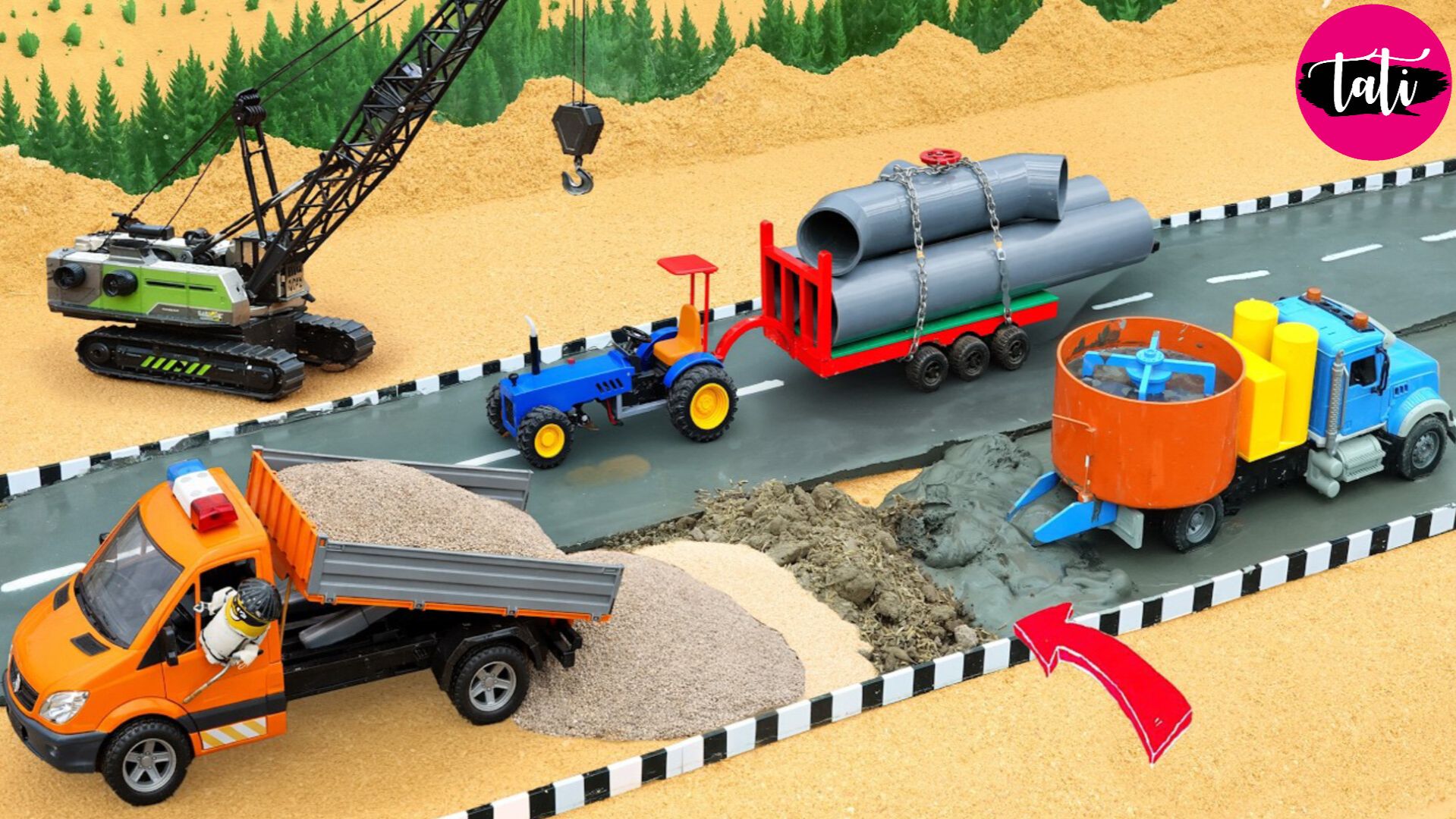 Мультик про машинки. Залипательное видео для детей. Игрушки куклы машинки. ASMR АСМР