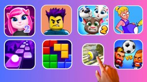 My Angela 2,456 Prison Escape, Tom Friends 2,Draw Puzzle, Tiles Hop, Blok Blast!,Rollance