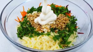 Я влюбилась в этот салат! Салат из свеклы! Никогда не устану его есть