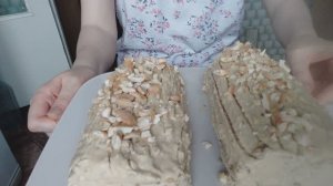 финиково-ореховый рулет. сборка.