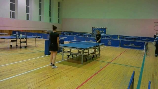 Финал теннисного турнира среди женщин в ДС _ОЛИМП_ Конаково 2017  .