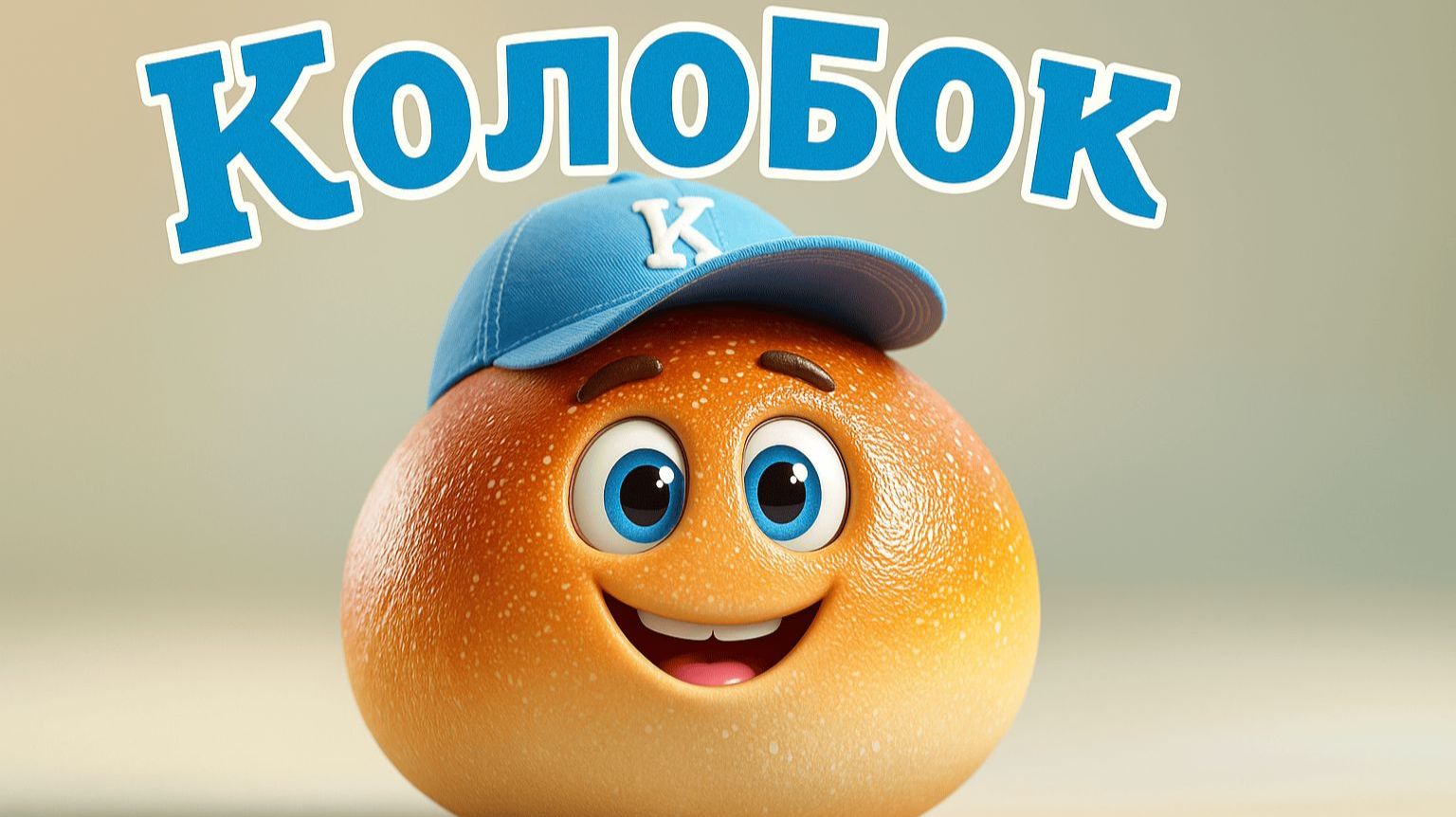 Колобок🙂 Русская народная сказка ❤️ Мультик-сказка 🎈