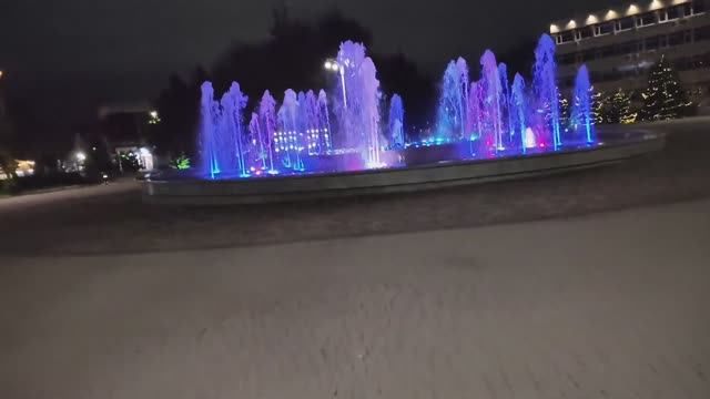 Анапа.Апрель.Фонтаны