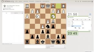 Шахматы на lichess, партия №10 - Часть 2 из 8