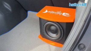 Сабвуфер Barracuda 10a v2 от DL audio в Nissan leaf ze1
