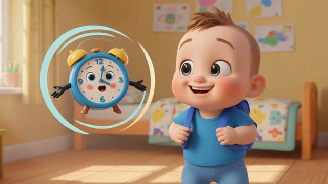 Песня часов Тик-Так! Мультфильмы для детей и малышей. Песенки