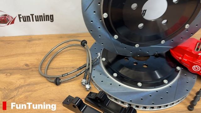 Усиленные тормозные системы Brembo Mehatronic 380 мм для Mercedes Benz GLS 450 в наличии