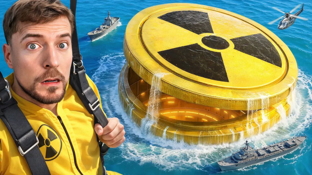 $1 Vs $1,000,000,000 Ядерный Бункер!